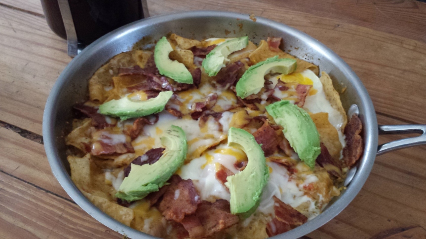 Bacon & Egg Chilaquiles